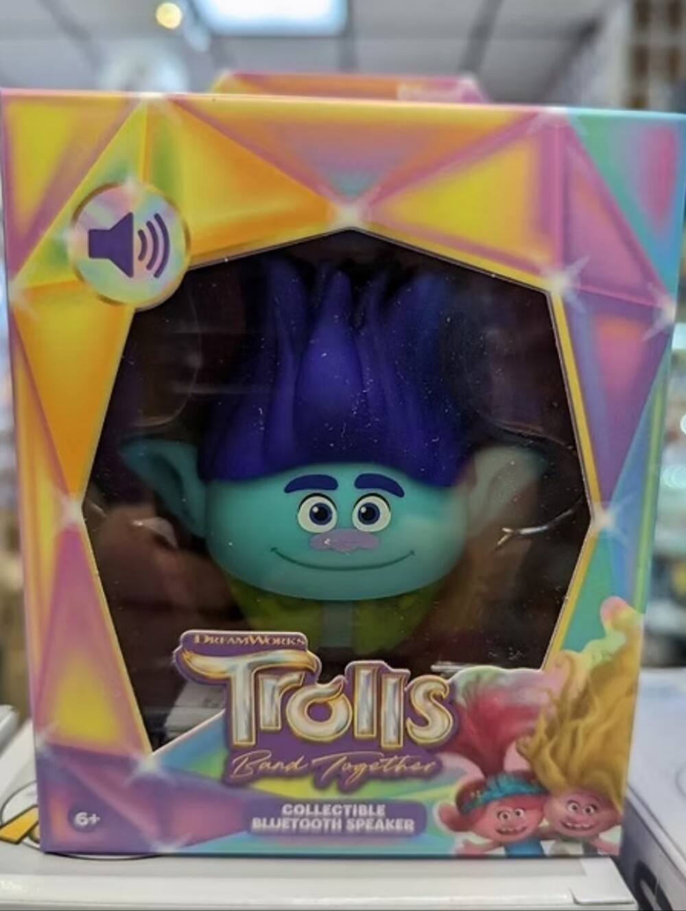 DreamWorks Trolls Bluetooth Speaker - Blue & Purple